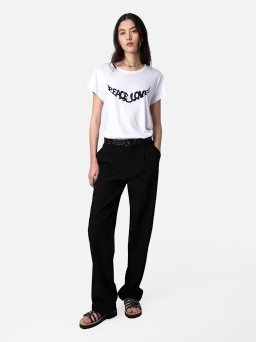 Camiseta Woop Peace Love Wings