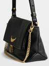 Bolso Rocky II Negro dorado