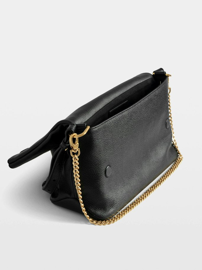 Bolso Rocky II Negro dorado