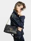 Bolso Rocky II Negro dorado