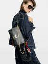 Bolso Rocky II Negro dorado