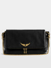 Bolso Rocky II Negro dorado
