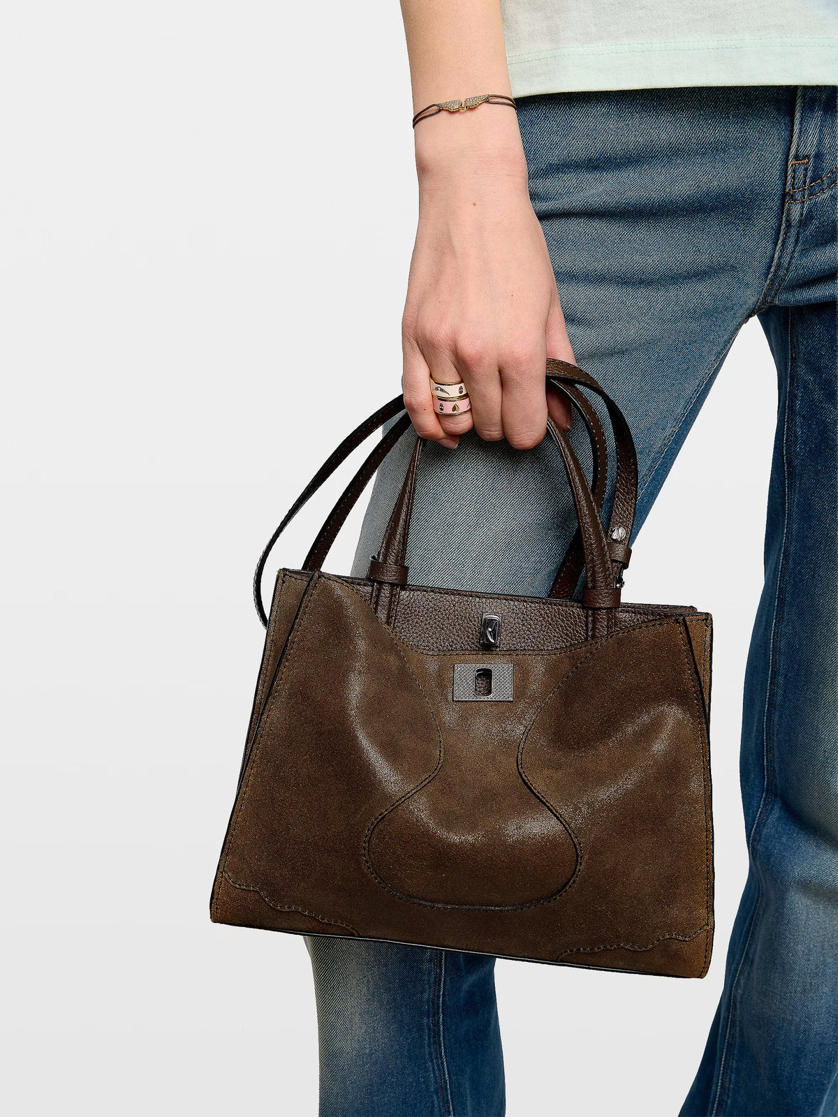 Mini Bolso Jack Suede Waxy
