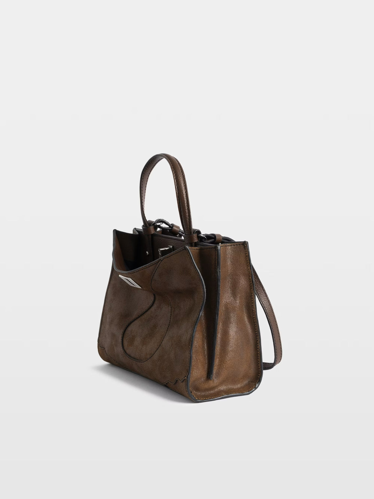 Mini Bolso Jack Suede Waxy