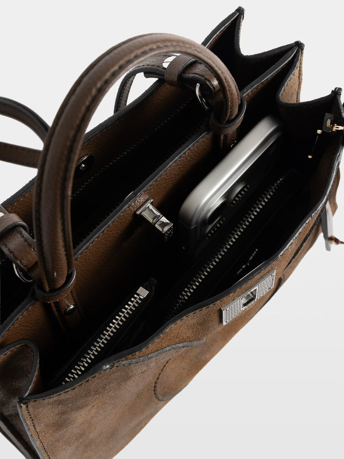 Mini Bolso Jack Suede Waxy