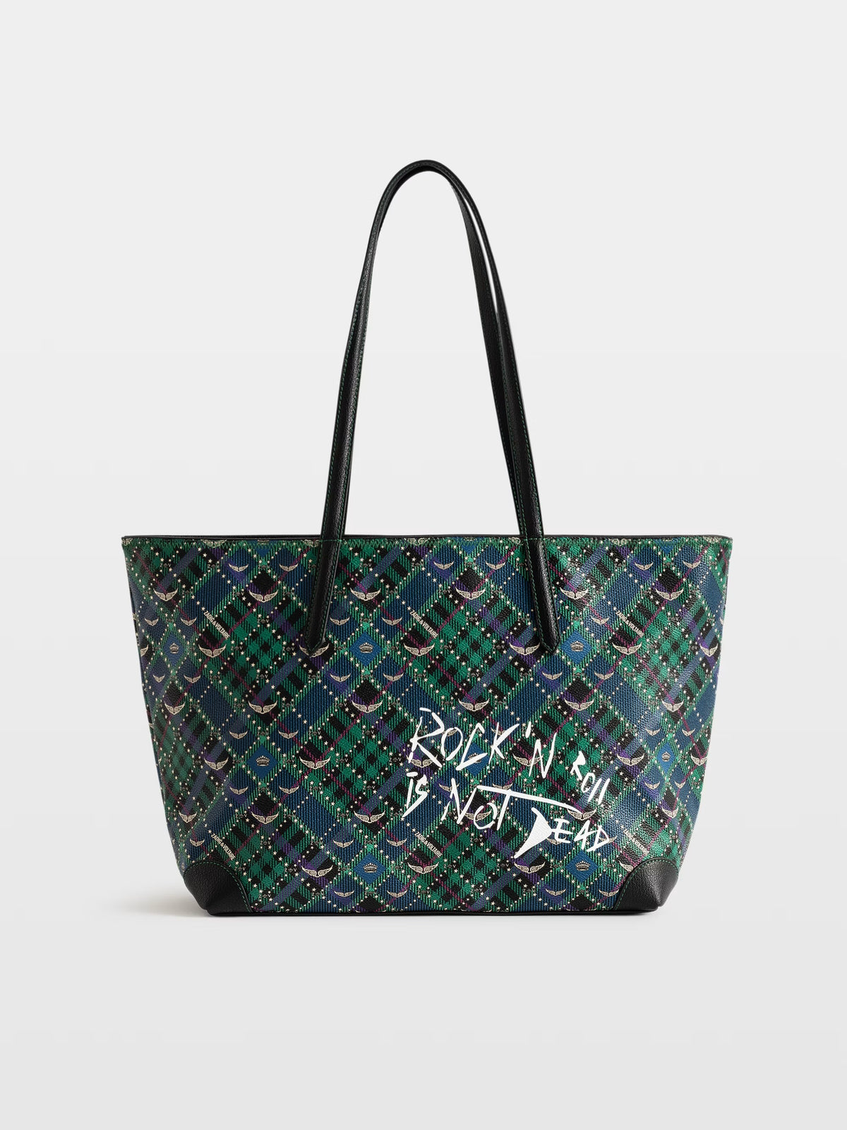 Bolso Z Shopper Punk Check
