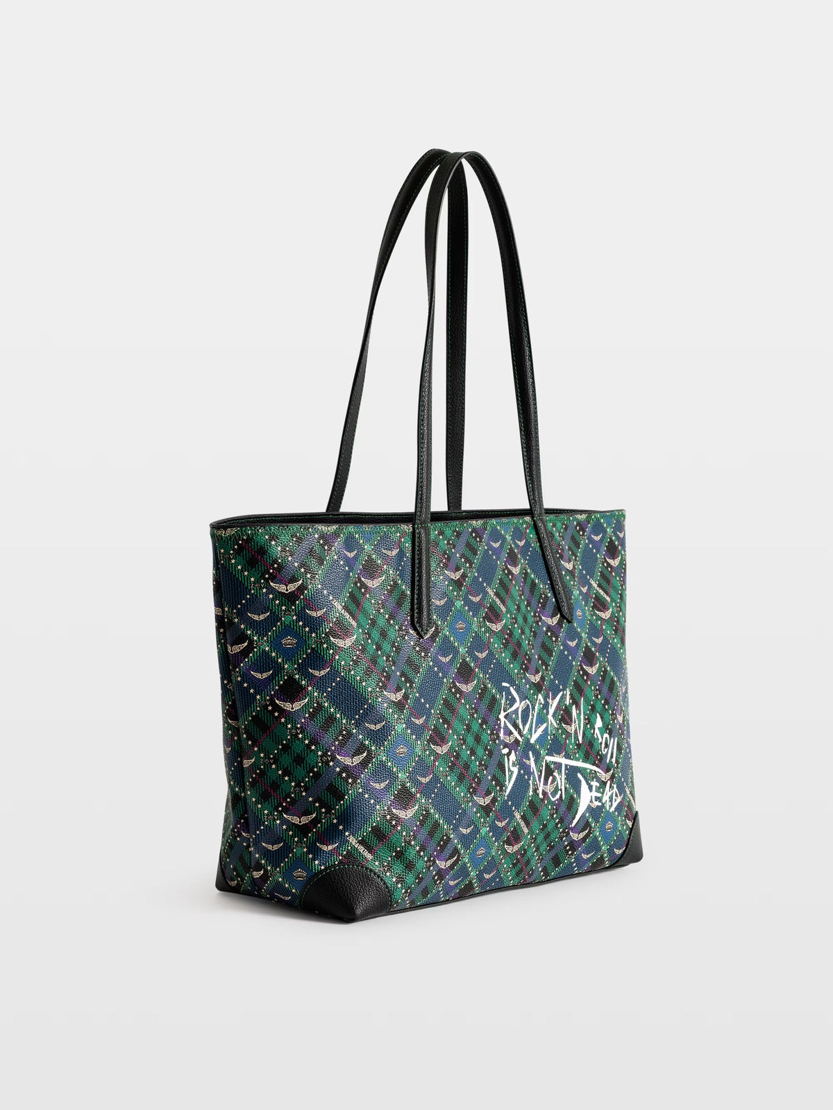 Bolso Z Shopper Punk Check