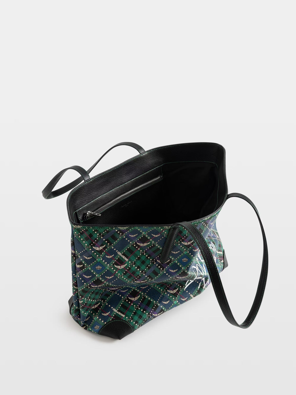 Bolso Z Shopper Punk Check