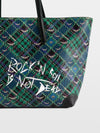 Bolso Z Shopper Punk Check