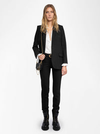 Pantalon Prune Strass Star Eco