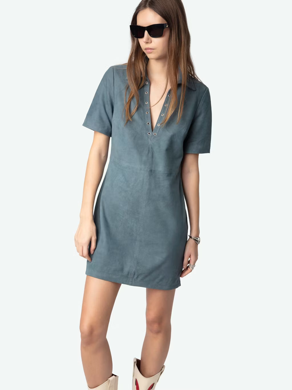 Vestido Ralmy Suede