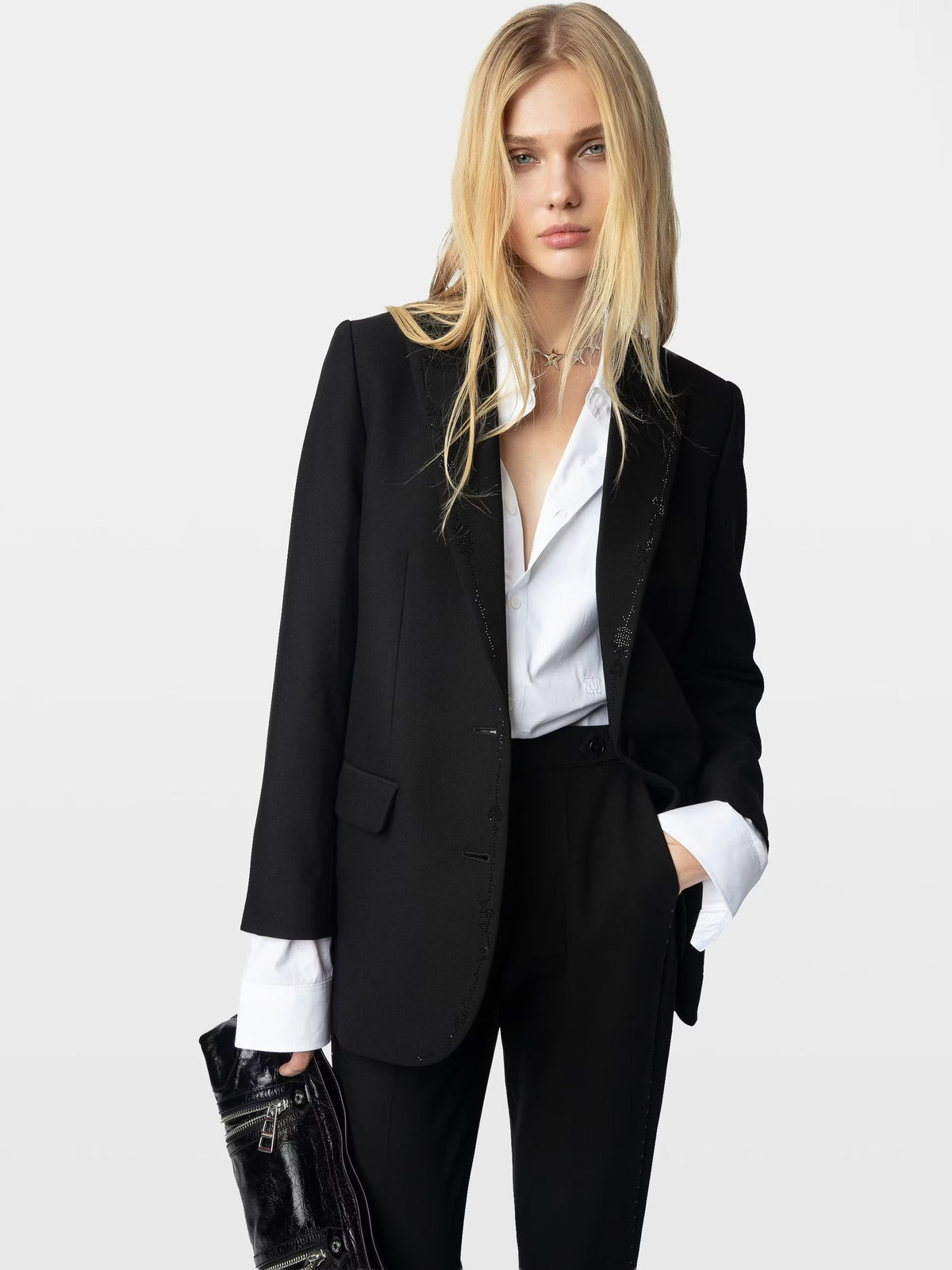 Blazer Viva Strass Line