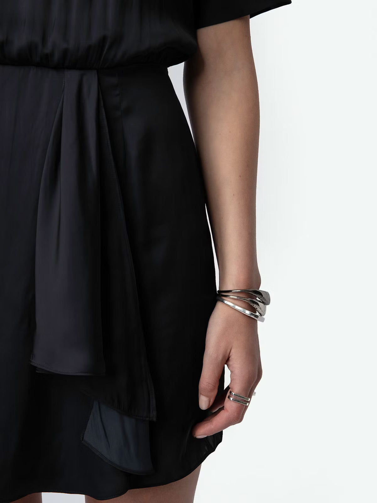 Vestido De Satén Raito