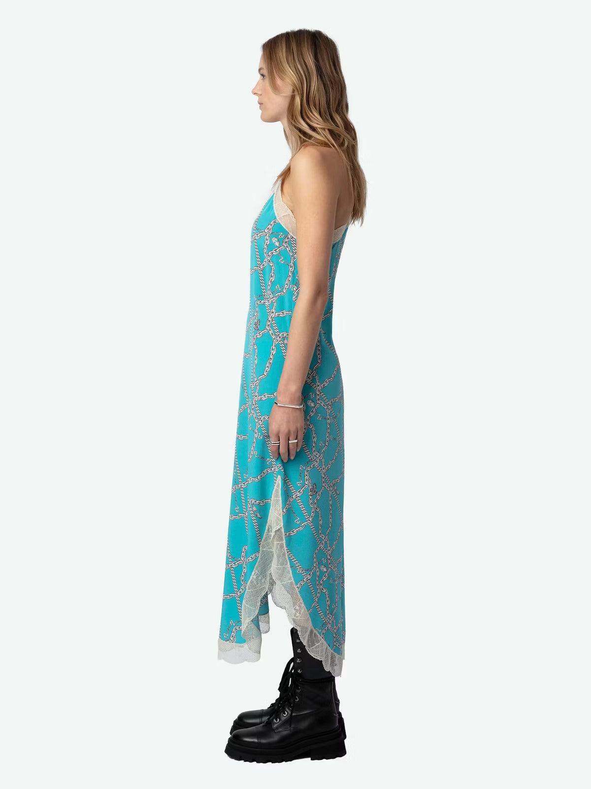 Vestido De Seda Ristyl