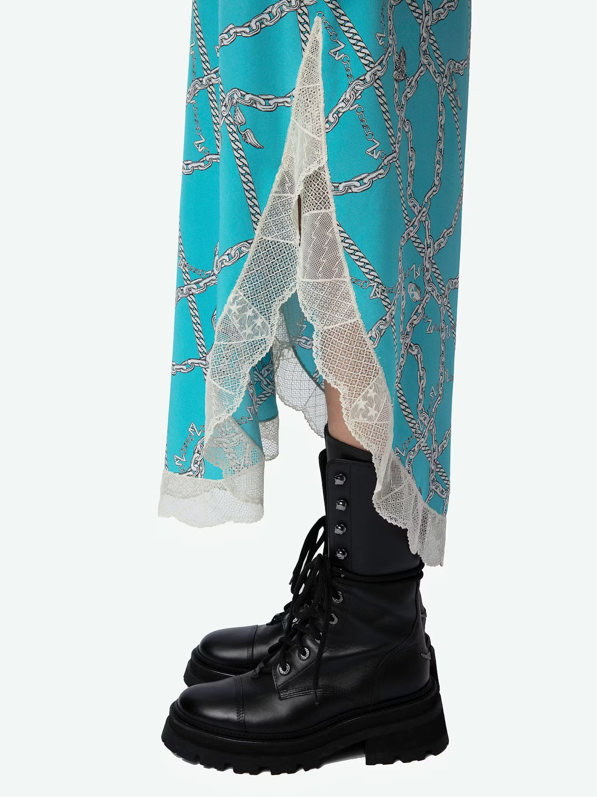 Vestido De Seda Ristyl