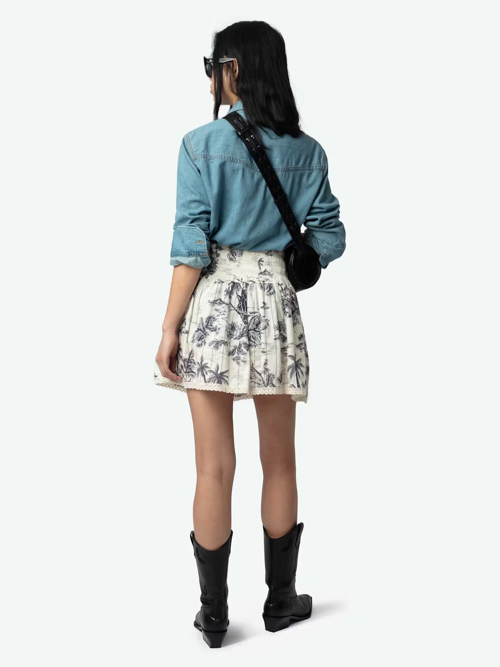 Falda Jocky Coton Tropical Island