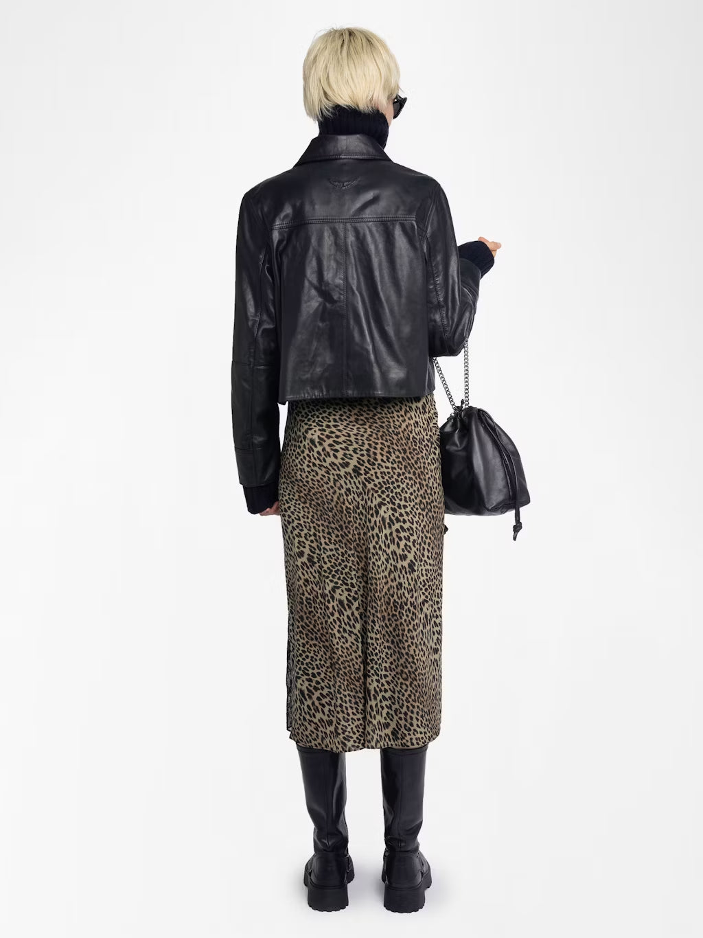 Midi Falda Jayla Soft Leo